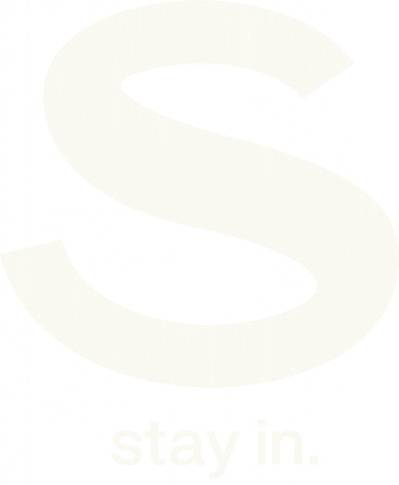 Stay In logo — stylized S monogram symbolizing travel guides and curated Bali recommendations