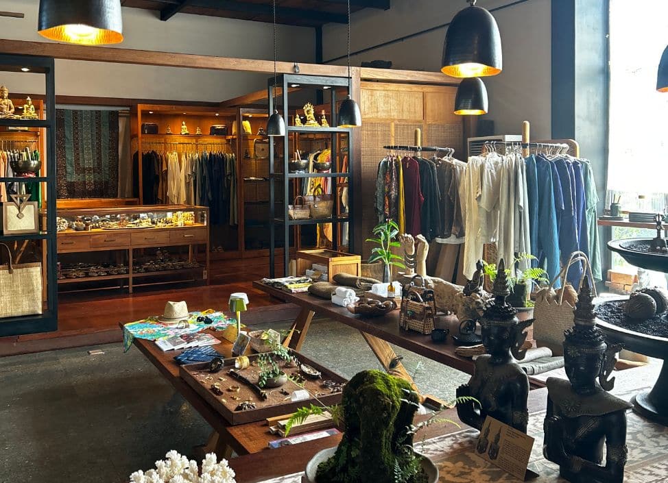 Rüsters Concept Store Ubud featuring curated local crafts and design pieces