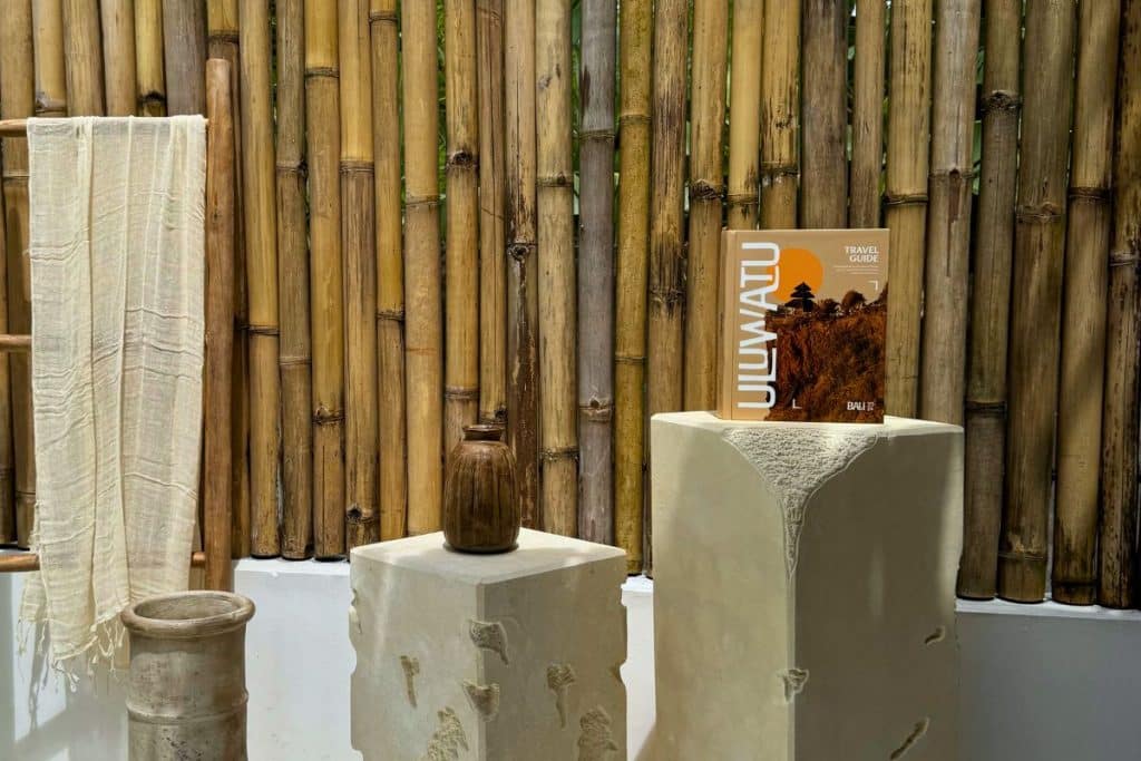 Uluwatu Travel Guide cover with minimal, elegant design