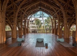 Serene yoga place at Lumeira Yoga