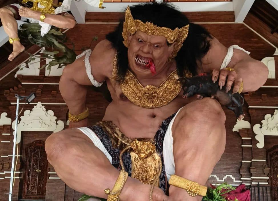 Ogoh-Ogoh parade for Nyepi in Bali