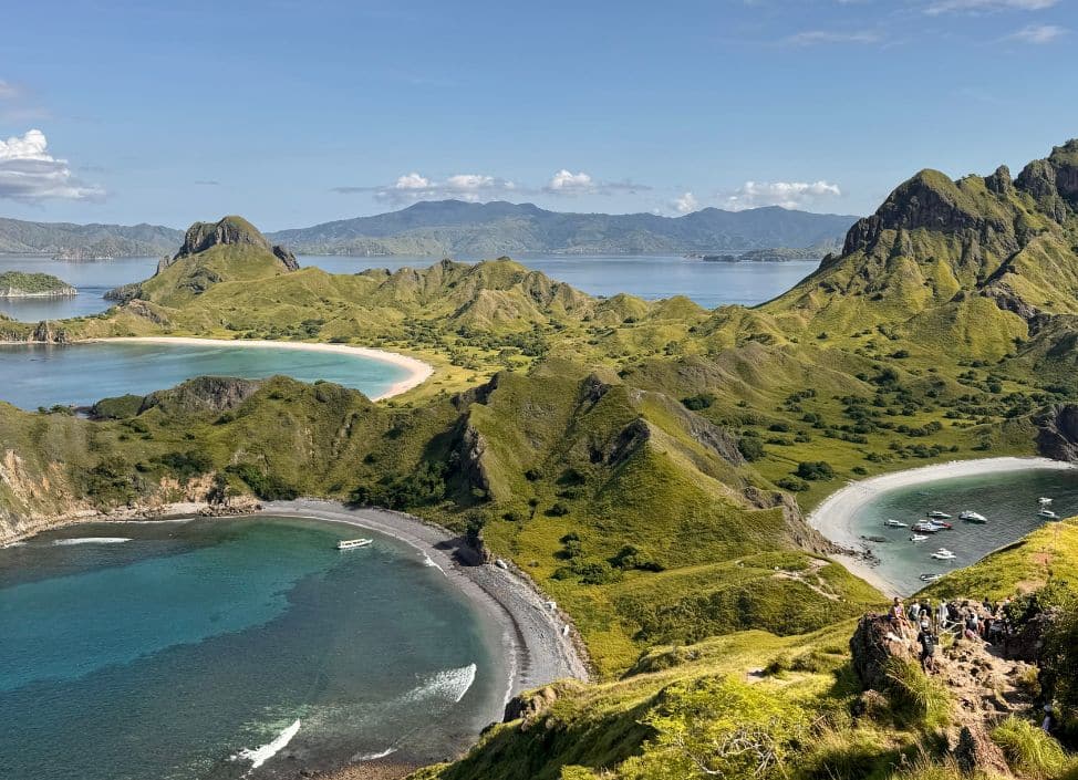 Komodo Islands Viewpoint – Three Seas in Different Colors