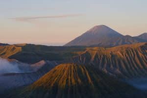 Sunrise over Mount Bromo from King Kong Hill