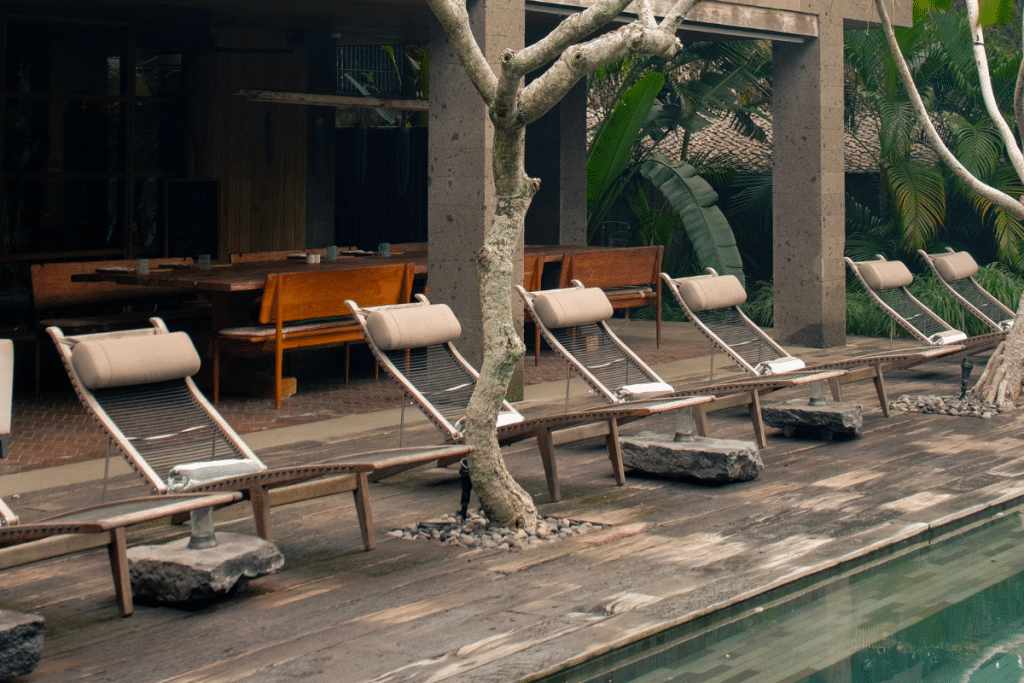 Front view of The Asa Maia holistic retreat in Uluwatu Bali