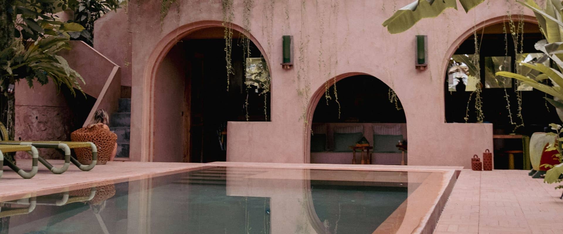 Moon Gang Bali boutique hotel surrounded by rice fields in Ubud