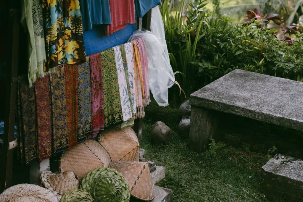 Local warung among the Tegallalang rice terraces