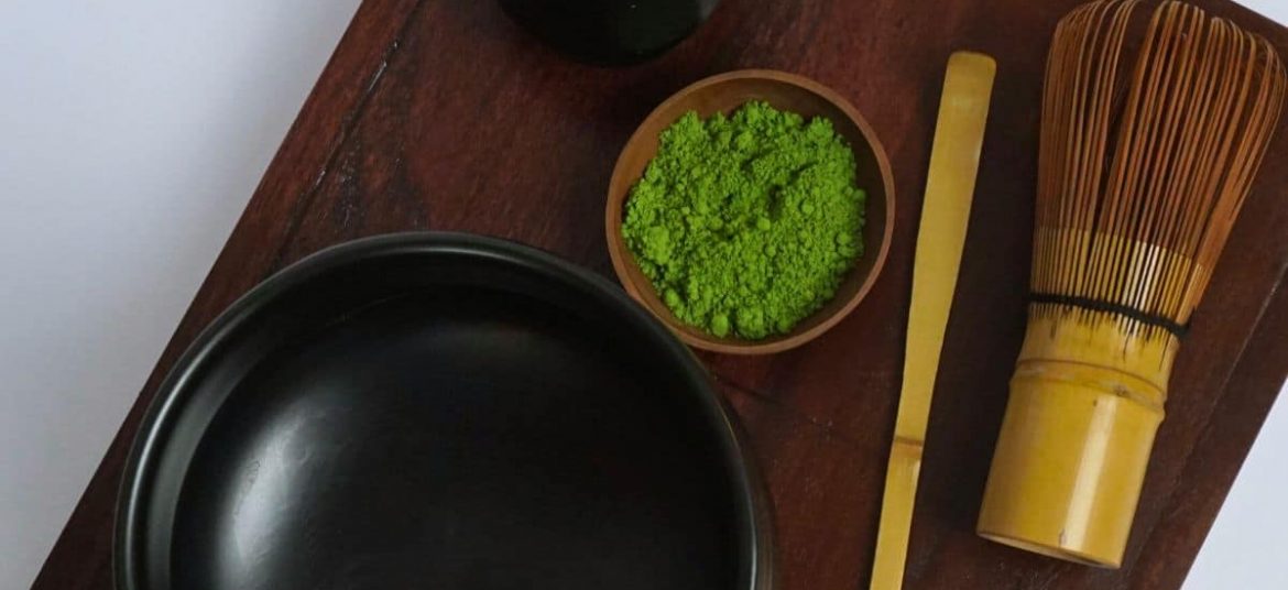 Preparing a cup of matcha at Café Luneir in Bal