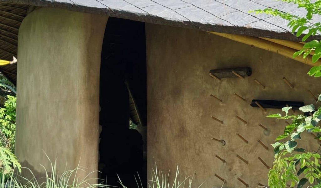 Peaceful outdoor wellness space at Alchemy in Ubud