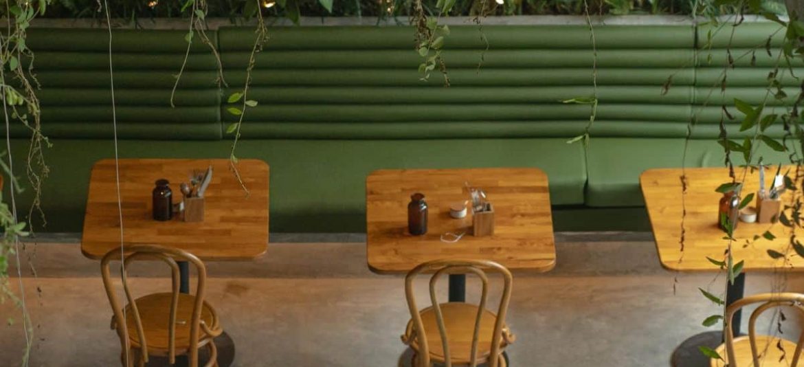 Interior of Artisan Bingin café