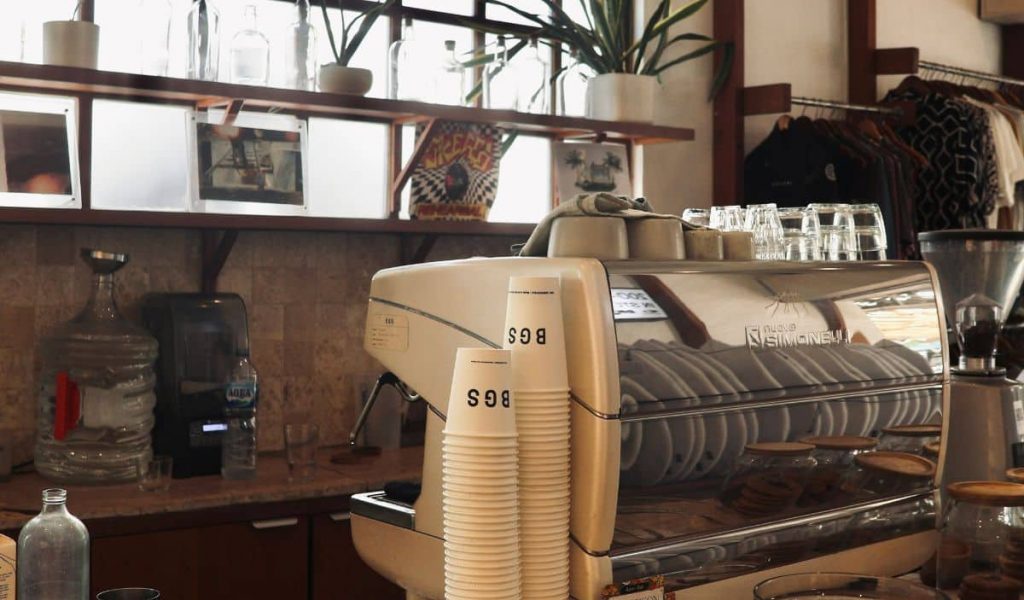 Coffee spot BGS café in Uluwatu