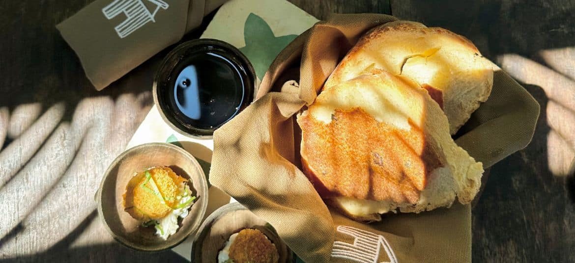 Colorful dishes and creative plates from new restaurants in Uluwatu.