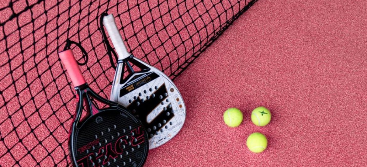 Padel rackets and accessories at Pro Padel in Canggu, Bali