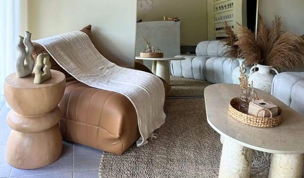 Minimalist interior design at Salty Face Uluwatu