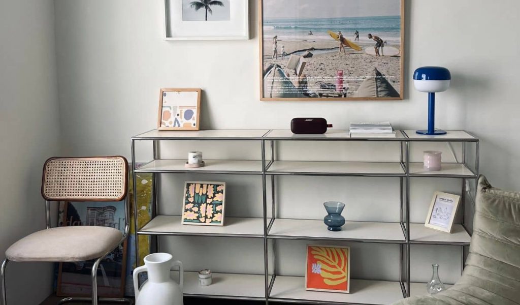 Surf-inspired interior decor at Sol and Blue Villa in Canggu