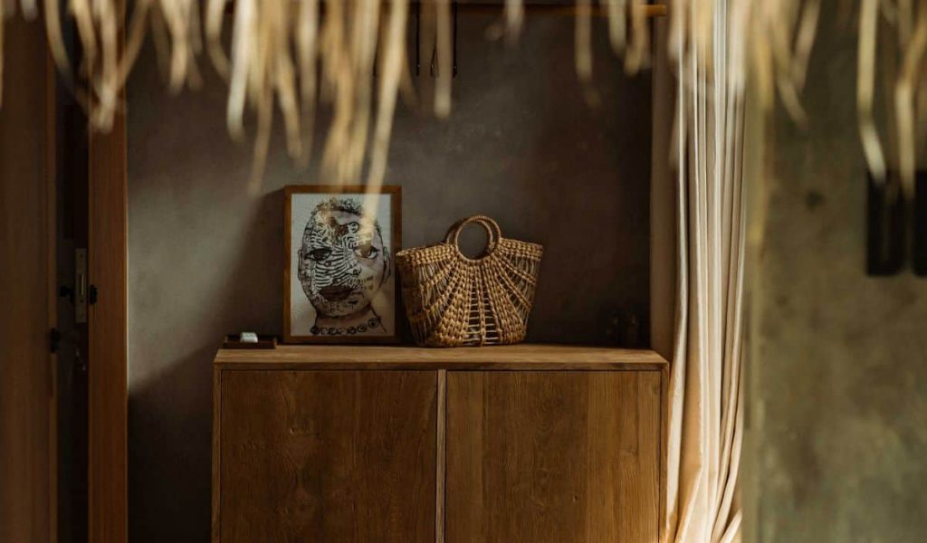 Interior design of Ronja hotel with Mexican-inspired furniture and colors